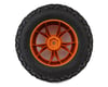 Image 2 for Maverick Linebacker Pre-Mounted Monster Truck Tires (Orange) (2)