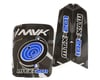 Image 2 for Maverick DOHA MTX-201 Transmitter Wheel Foam & Decals (Blue)