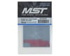 Image 2 for MST Suspension mount spacer 0.5mm (4) (red)
