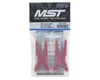 Image 2 for MST Aluminum Rear Lower Arm Set (Red)