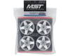 Image 4 for MST Flat silver 648 wheel (+5) (4)