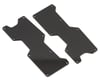 Image 1 for Position 1 RC HB Racing D8T Carbon Fiber Rear Arm Inserts (2) (1.5mm)