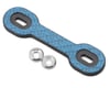 Image 1 for Position 1 RC Universal Carbon Fiber One Piece Wing Button Plate (Blue)