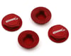 Image 1 for Position 1 RC Custom Laser Engraved 17mm 1/8 Serrated Wheel Nuts (Red) (4)