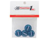 Image 2 for Position 1 RC Custom Laser Engraved 17mm 1/8 Serrated Wheel Nuts (Blue) (4)