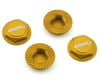 Image 1 for Position 1 RC Custom Laser Engraved 17mm 1/8 Serrated Wheel Nuts (Gold) (4)
