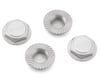 Image 1 for Position 1 RC Custom Laser Engraved 17mm 1/8 Serrated Wheel Nuts (Silver) (4)