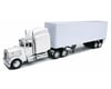 Image 2 for New Ray 14363 Peterbilt 379 With Dry Van - All-White Toy Truck