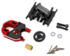 Image 1 for NEXX Racing SCX24 2204 Motor Mount & Conversion Gearbox Set (Black/Red)