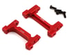 Image 1 for NEXX Racing TRX-4M Aluminum Front & Rear Bumper Mounts (Red)