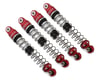 Image 1 for NEXX Racing AX24 52mm Aluminum Oil-Filled Long Travel Shocks (Red) (4)