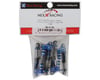 Image 2 for NEXX Racing FMS FCX24 Aluminum Oil-Filled Reservoir Shocks (Blue) (4) (45mm)