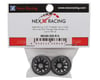 Image 3 for NEXX Racing Mini-Z R14 Rear Threaded Side-Wall Carbon-Fiber Rims (0 Offset)