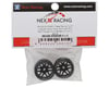 Image 3 for NEXX Racing Mini-Z "JUD" EVO Front Threaded Side-Wall AWD Carbon-Fiber Rims (2mm Offset)