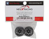 Image 3 for NEXX Racing Mini-Z R11 Rear Threaded Side-Wall RWD Carbon-Fiber Rims (-1mm Offset)