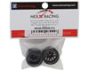 Image 3 for NEXX Racing Mini-Z "JUD" EVO Rear Threaded Side-Wall AWD Carbon-Fiber Rims (0mm Offset)