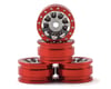Image 1 for Orlandoo Hunter Aluminum Porous 9 Hole Wheel w/Brake Rotor (Red) (4)