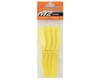 Image 2 for OMPHobby M2 EVO Tail Blade Set (4) (Yellow)