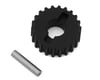 Image 1 for OMPHobby M4 380 Tail Pulley (Black) (22T)