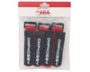 Image 2 for OMPHobby M4 380 Battery Hook-Loop Strap Set (4) (Red)