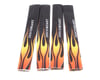 Image 1 for Outerwears Shockwares Flame Evolution Shock Covers (Savage X, Warhead EVO) (Black) (4)