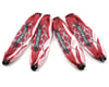 Image 1 for Outerwears Shockwears Tribal Evolution Shock Covers (5B & 5T) (4) (Red)