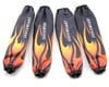 Image 1 for Outerwears Shockwears Flame Evolution Shock Covers (5B & 5T) (4) (Black)