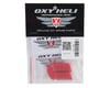 Image 2 for OXY Heli Oxy 5 Landing Gear & Vertical Fin Protection Set (Red)