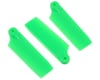 Image 1 for OXY Heli Oxy 3 47mm 3-Blade Tail Blade Set (Green)