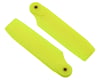 Image 1 for OXY Heli 68mm Tail Blade (Yellow) (Oxy 4)