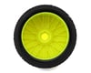Image 2 for Pro-Motion Talon 1/8 Buggy Pre-Mount Tires (Yellow) (2) (Super Soft - Long Wear)