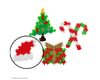 Image 2 for Plus-Plus Puzzle by Number (Santa Hat)