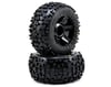 Image 1 for Pro-Line Badlands 3.8" Tire 1/2" Offset Wheel (2) (Black)