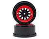 Image 1 for Pro-Line ProTrac F-11 Bead-Loc Short Course Wheels (Black/Red) (2)