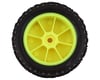 Image 2 for Pro-Line Mini-B Front Pre-Mounted Wedge Carpet Tire (Yellow) (2) (Z3)