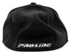 Image 2 for Pro-Line "Icon" Black Flat Bill Flexfit Hat (L/XL)