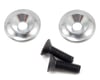 Image 1 for PSM Aluminum 1/10 Scale Wing Mount Buttons (Silver) (2)