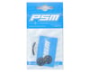 Image 2 for PSM Aluminum 1/8 UFO V2 Wing Buttons (Black) (2)