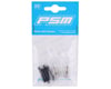Image 2 for PSM Aluminum Shock Standoffs w/Bushings (Silver) (2) (+1mm)