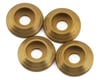 Image 1 for PSM Aluminum Reinforcement Washer (Gold) (4)