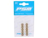Image 2 for PSM 3mm Aluminum Countersunk Washers (Gold) (10)