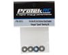 Image 2 for ProTek RC 6x13x5mm Dual Sealed Flanged Bearing (4)