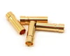 Image 1 for ProTek RC 5.0mm "Super Bullet" Solid Gold Connectors (4 Female)