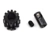 Image 1 for ProTek RC Steel 32P Pinion Gear w/3.17mm Reducer Sleeve (Mod .8) (5mm Bore) (12T)