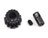 Image 1 for ProTek RC Steel 32P Pinion Gear w/3.17mm Reducer Sleeve (Mod .8) (5mm Bore) (14T)