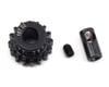 Image 1 for ProTek RC Steel 32P Pinion Gear w/3.17mm Reducer Sleeve (Mod .8) (5mm Bore) (16T)