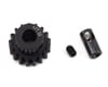 Image 1 for ProTek RC Steel 32P Pinion Gear w/3.17mm Reducer Sleeve (Mod .8) (5mm Bore) (17T)