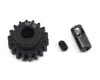Image 1 for ProTek RC Steel 32P Pinion Gear w/3.17mm Reducer Sleeve (Mod .8) (5mm Bore) (18T)