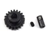 Image 1 for ProTek RC Steel 32P Pinion Gear w/3.17mm Reducer Sleeve (Mod .8) (5mm Bore) (20T)