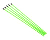 Image 1 for ProTek RC Antenna Tube w/Caps (Flo Green) (5)